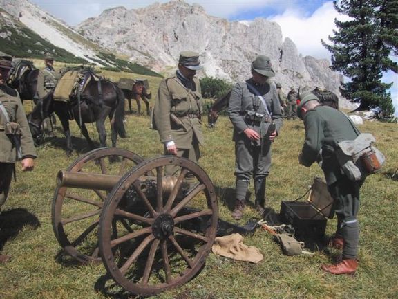 Reenactment am Lagozoi