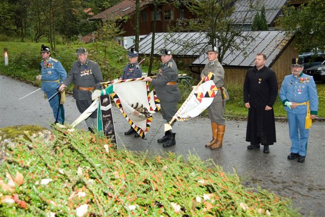 Gedenkfeier Kaiserschützenbund Salzburg Mitteregg