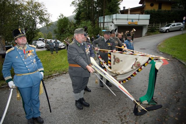 Gedenkfeier Kaiserschützenbund Salzburg Mitteregg