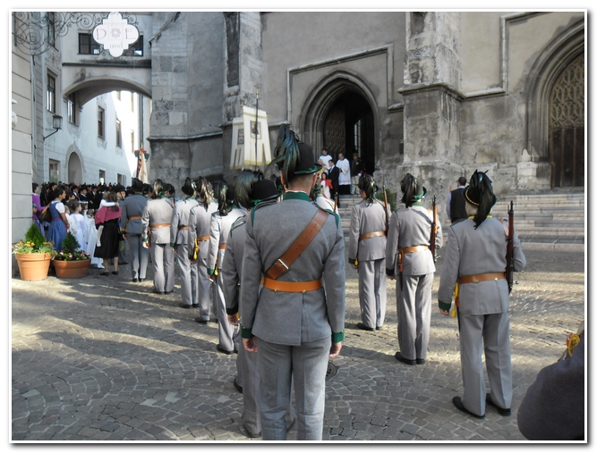 Fronleichnam-Prozession in Schwaz 2014