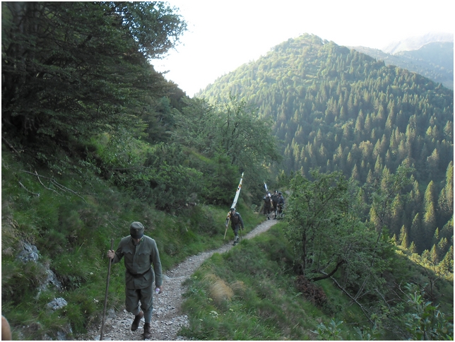 Kaiserschützen Valle di Ledro 2015